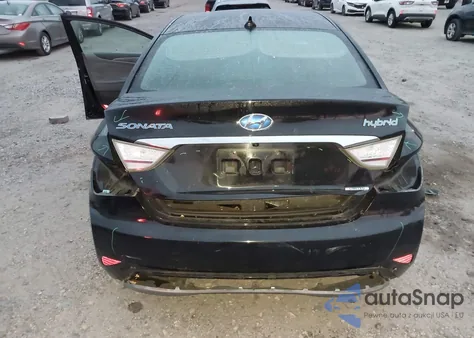 2013 Hyundai Sonata Hybrid Limited from USA, damaged, VIN KMHEC4A46DA100928